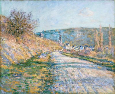 Der Weg nach Vétheuil von Claude Monet